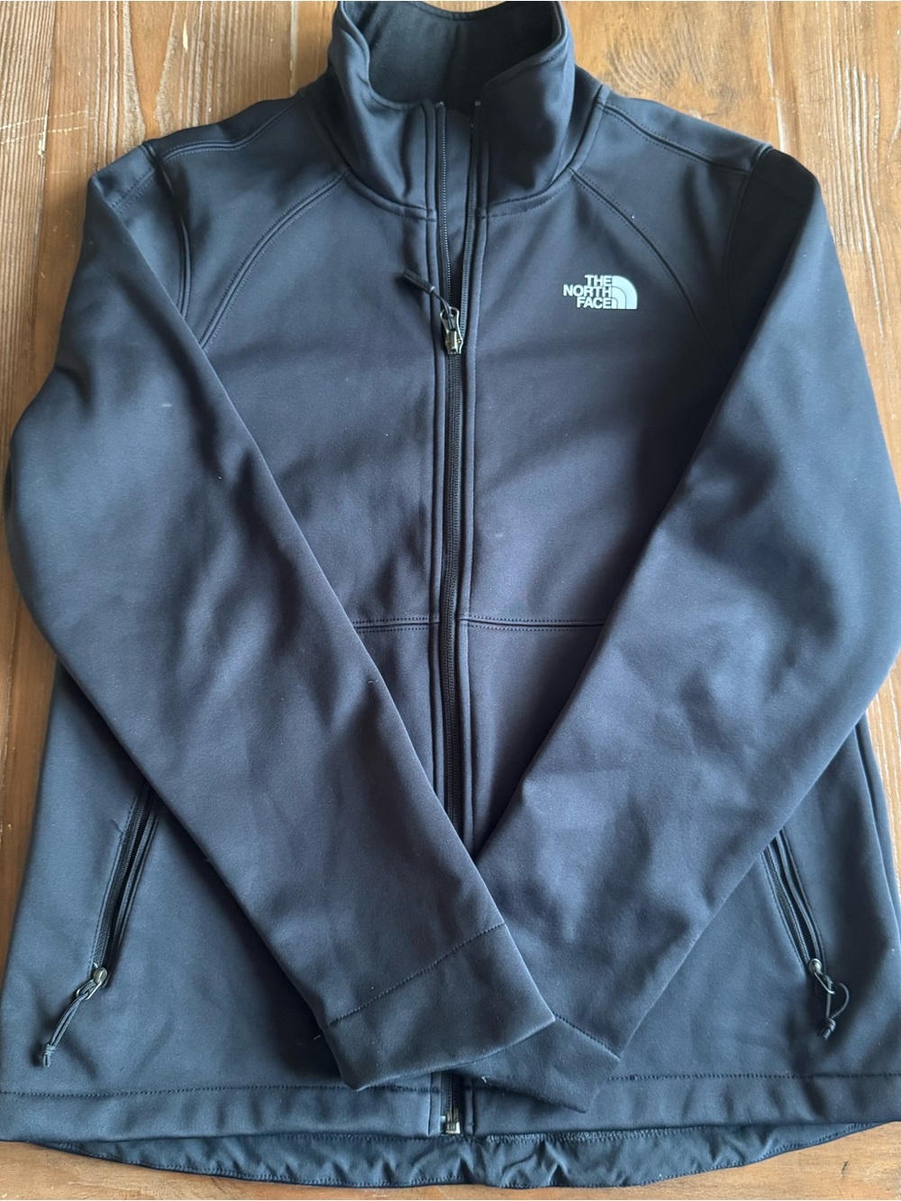 The North Face WindWall Black Soft Shell Full Zip Jacket Women's Medium